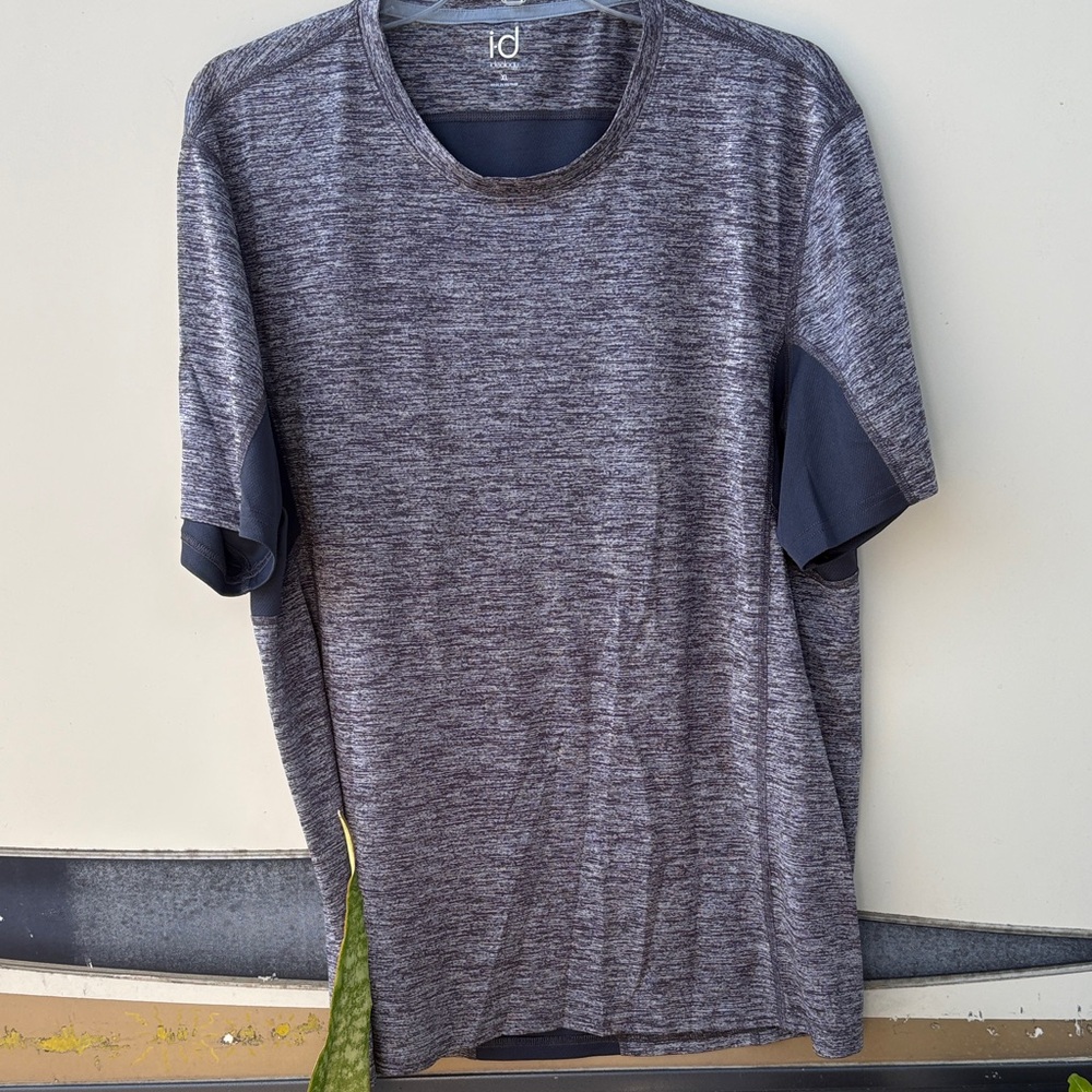 Ideology Heathered Gray Short Sleeve Tee